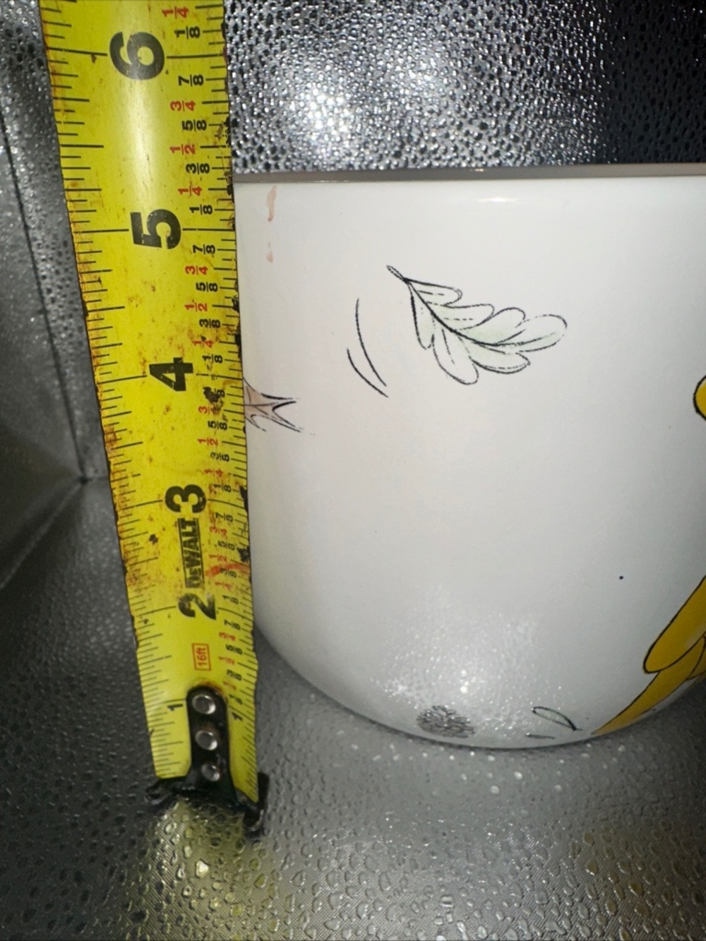 ceramic pot planter Disney Winnie the Pooh 7in x 5.5in - Picture 9 of 12